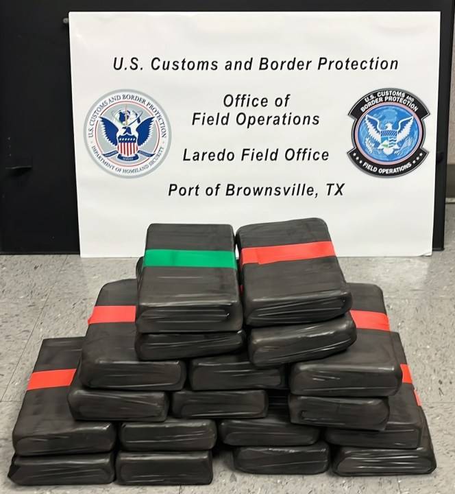 CBP seizes 42 pounds of cocaine at Los Indios Bridge
