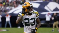 Ravens' $4M ballhawk with 12 INTs still absent from practice with knee injury from Packers tenure