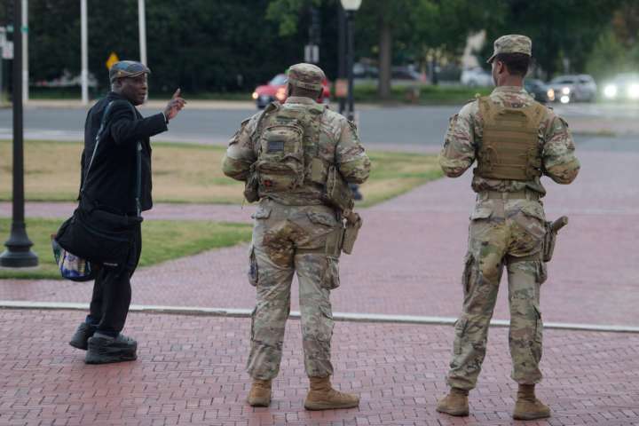 Schools reopen in Washington with parents on edge over Trump's armed patrols