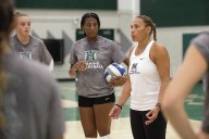 Coach Ah Mow has options for the Rainbow Wahine volleyball season opener