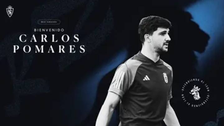 Las redes sociales explotan por el fichaje de un desconocido Carlos Pomares en el Real Zaragoza: “Es un crack"