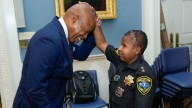 Eric Adams swears in DJ Daniel as honorary NYC deputy mayor for public safety