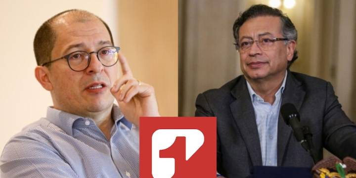 Francisco Barbosa arremetió contra Petro por polémica orden sobre Canal Uno e hizo un llamado a la prensa: “El mensaje del dictador es claro”