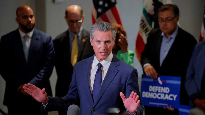 Newsom calls Nov. 4 Vote to fight GOP redistricting in Texas