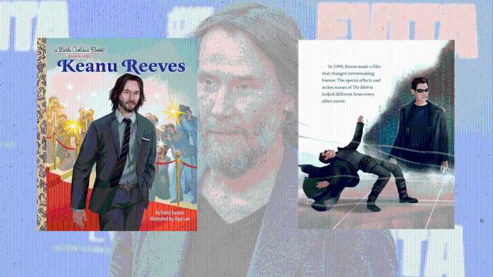 Keanu Reeves Little Golden Book Biography: Where to Buy Online