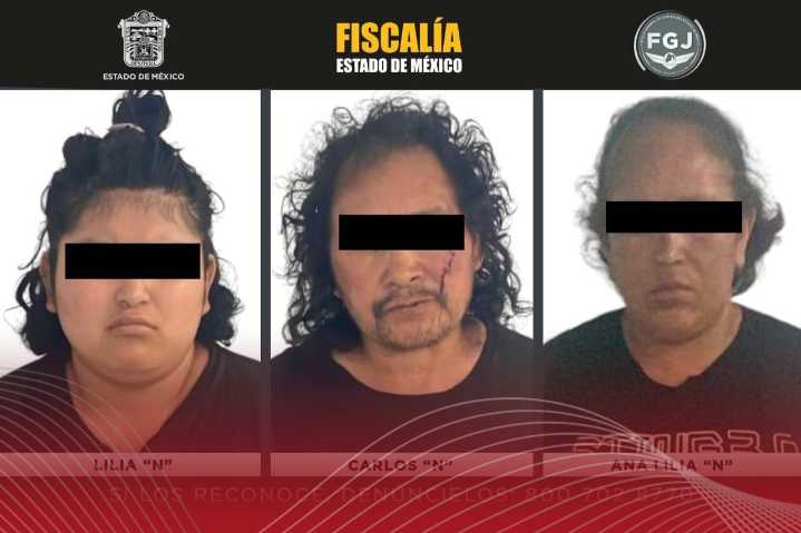Atrapan a familia por secuestro y muerte de un niño en Edomex