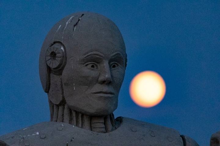 That's the sturgeon moon? I am stunned