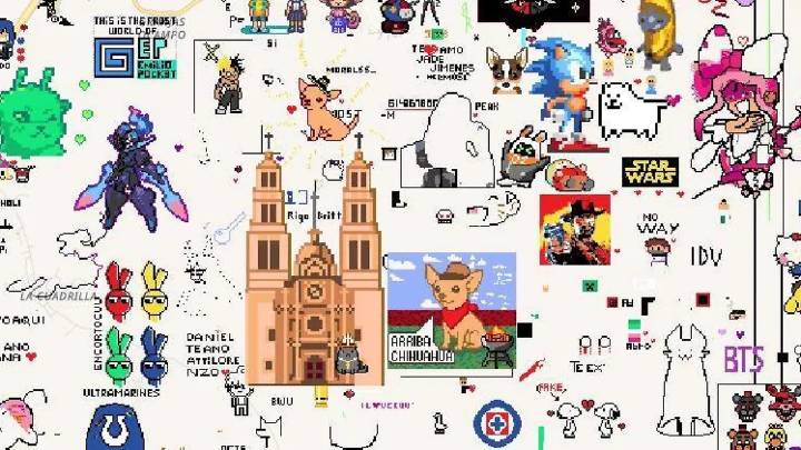 Ciudades de Chihuahua se suman a dibujar en Wplace: ¿De qué trata y qué están pintando?