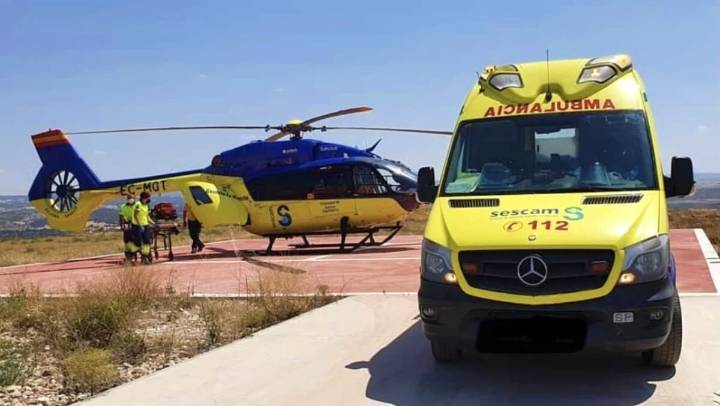 Herido grave un trabajador de 30 años al caerle encima una puerta en Las Labores