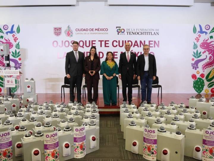 CDMX tendrá nuevos “ojos” vigilantes: 30 mil videocámaras y 15 mil tótems