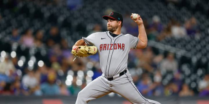 Jalen Beeks swallows fly during Coors Field appearance