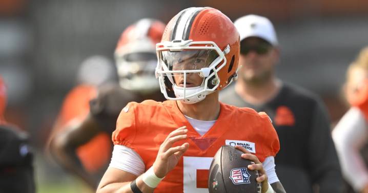 Browns rookie QB Dillon Gabriel expected to start against Philadelphia Eagles