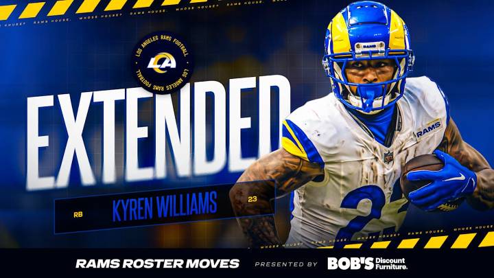 Rams sign RB Kyren Williams to three-year contract extension