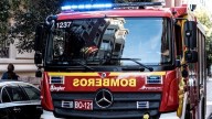 Muere un hombre atrapado entre las llamas del incendio originado en su casa