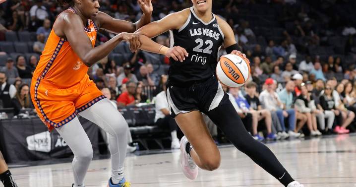 A'ja Wilson makes WNBA history in Aces' win over Sun