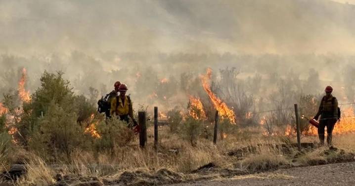 Wyoming’s Red Canyon Fire balloons to over 107,000 acres amid evacuations, emergency order