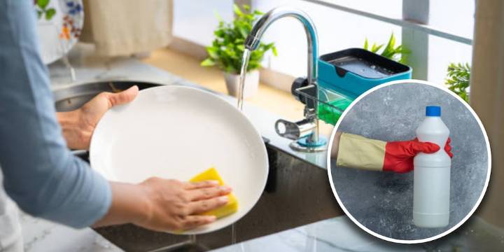 ¿Es saludable lavar los trastes con cloro? Esto dice la ciencia