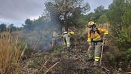 Un rayo provoca un conato de incendio forestal en la Sierra de los Gavilanes (Yecla)