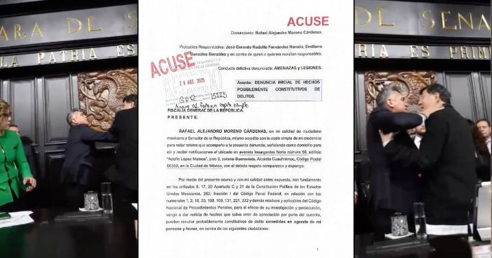 “El PRI seguirá luchando con firmeza”: Alito Moreno presenta denuncia contra Noroña