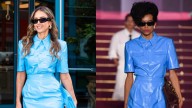 Jessica Alba Gets Edgy in Blue Willy Chavarria Look on 'CBS Mornings'