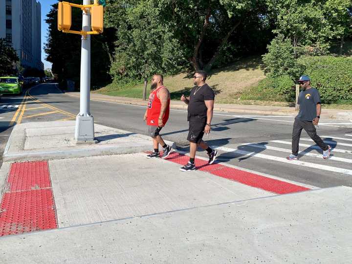 Dangerous Atlantic Avenue crossing near BBP is now safer