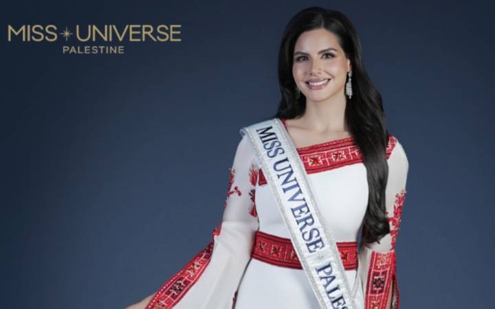 Quién es Nadeen Ayoub, quien representará a Palestina por primera vez en Miss Universo