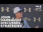 Head Coach John Harbaugh discusses strategies for the upcoming season for the Ravens