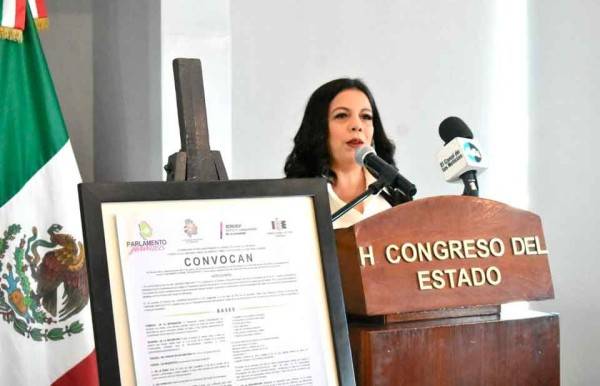 Convoca Congreso a ser parte del Parlamento Juvenil 2025