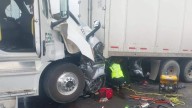 Casi una hora para rescatar a personas atrapadas en el accidente de la Jiménez