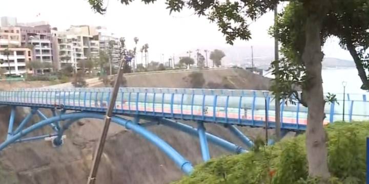 Puente turístico Miraflores - Barranco será inaugurado el 20 de agosto