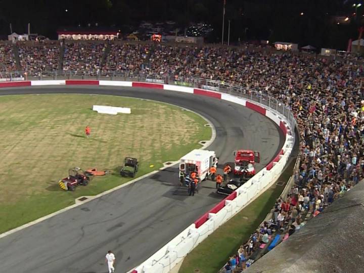 Racer dies after crashing into wall at Bowman Gray Stadium in Winston