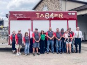 Harrisville Volunteer Fire Company introduces new tanker truck