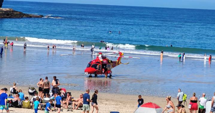 Two women die within hours after they're both pulled from sea at nearby beaches