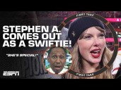 Stephen A. gives props to Taylor Swift 🤝 'SHE'S SOMETHING SPECIAL!'