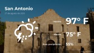 San Antonio, Texas: pronóstico del tiempo para este miércoles 27 de agosto