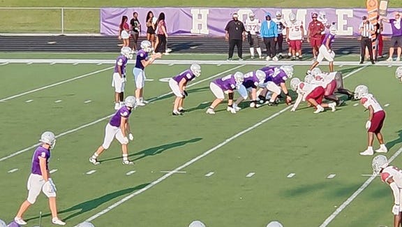 Bloomington South vs. Lawrence Central football scrimmage highlights
