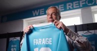 Nigel Farage mocked for flogging Reform FC football shirts after Southgate rant