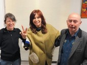 En la recta final para la elección bonaerense, Cristina Kirchner se subió a la campaña con sus dirigentes más cercanos
