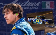 Andrés Pérez de Lara se estrena en Darlington en la camioneta #44 Telcel