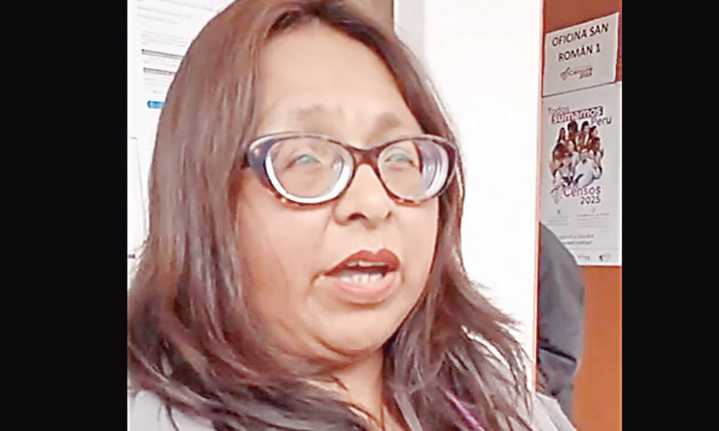 San Román: Intentaron robar laptop a censista