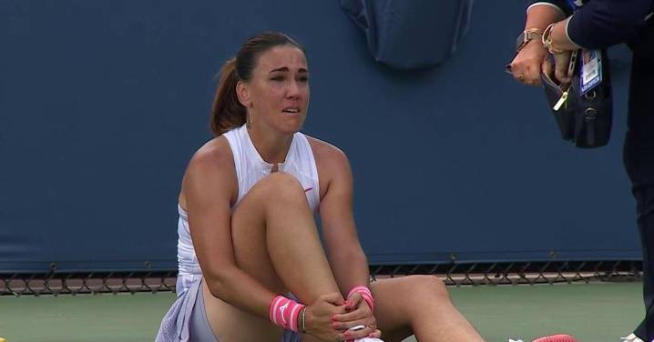 Nuria Párrizas se retira en primera ronda del Abierto de Estados Unidos