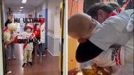 Tocó la campana en el Garrahan: Valentín, el hincha de River que venció al cáncer