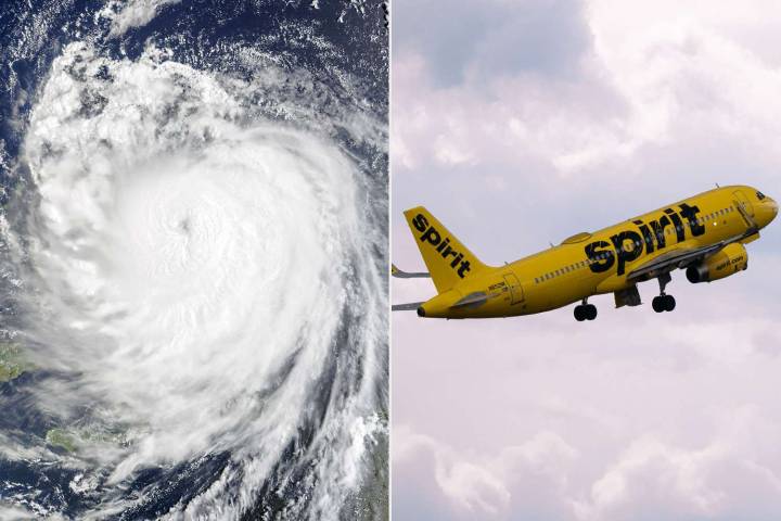Spirit Flight Reportedly Flew Through Hurricane Erin, Sparking Traveler Fears