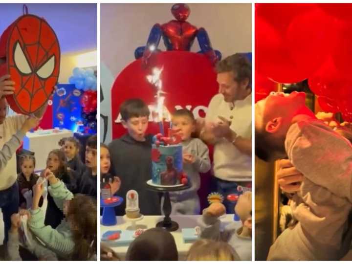 La increíble fiesta de cumpleaños que Benjamín Vicuña preparó para su hijo Amancio: todas las fotos