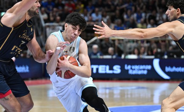 Argentina perdió en su último partido por Europa, durante la preparación para la Americup