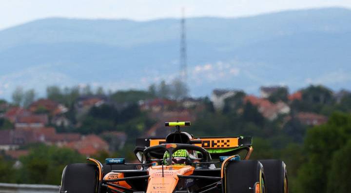 Lando Norris es el mandón de la práctica 1 del GP de Hungría