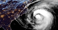 Maps show Hurricane Erin's path off East Coast as it brings tropical storm conditions to North Carolina's Outer Banks