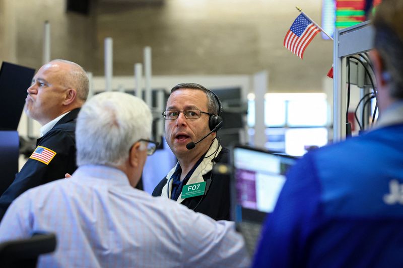 S&P 500, Nasdaq end at record closing highs as moderate inflation lifts rate hopes
