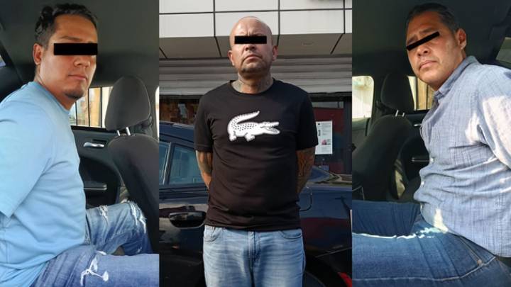 Detienen en Monterrey a tres hombres por conducir vehículo robado
