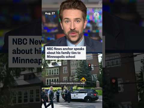 NBC News anchor speaks about his family ties to Minneapolis school